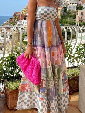 Santella "Amalfi" Dress – Similar to Alemais Emma Gale Sundress